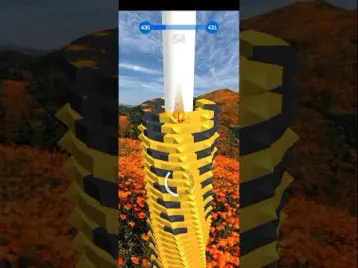 Video guide by Gameplay Game: Stack Ball 3D Level 430 #stackball3d
