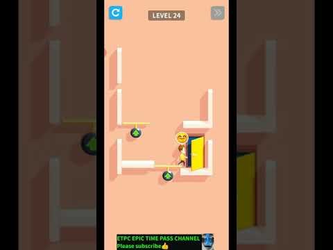 Video guide by ETPC EPIC TIME PASS CHANNEL: Pin Pull Level 24 #pinpull