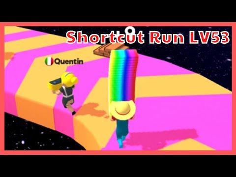 Video guide by TinTin Gaming: Shortcut Run Level 53 #shortcutrun