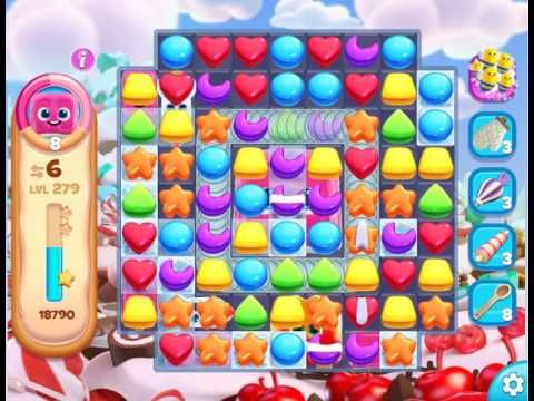 Video guide by Candy Crush Fan: Cookie Jam Blast Level 279 #cookiejamblast