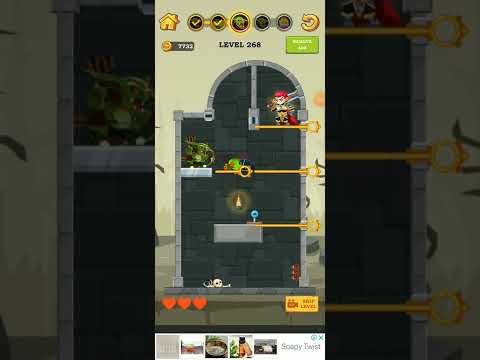 Video guide by MH Gaming: Hero Rescue Level 268 #herorescue