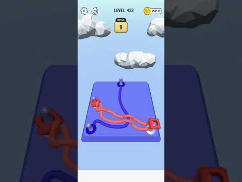 Video guide by Cat Shabo: Go Knots 3D Level 423 #goknots3d