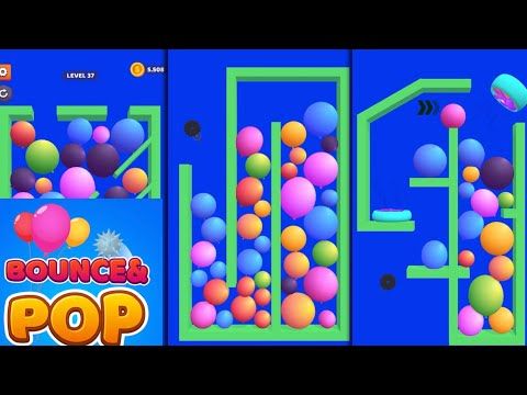 Video guide by Parutangel & Games: Bounce and pop Level 1-40 #bounceandpop