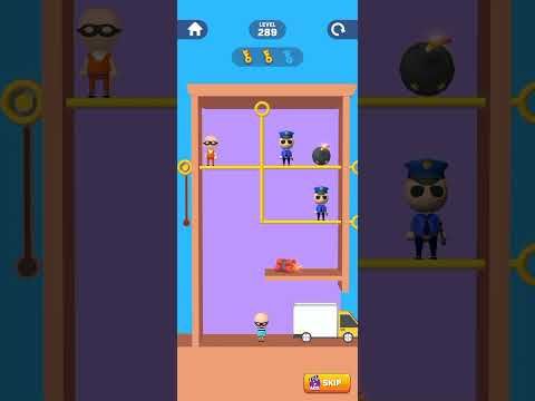 Video guide by NotPlaying: Pin Rescue Level 289 #pinrescue