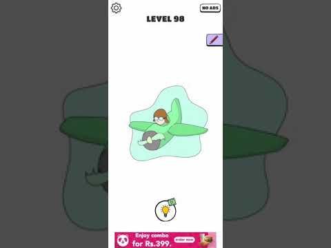 Video guide by Chaker Gamer: Draw a Line: Tricky Brain Test Level 98 #drawaline