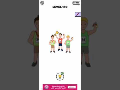 Video guide by Chaker Gamer: Draw a Line: Tricky Brain Test Level 149 #drawaline