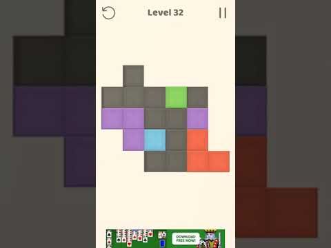 Video guide by Mobile Gaming: Folding Blocks Level 31-40 #foldingblocks