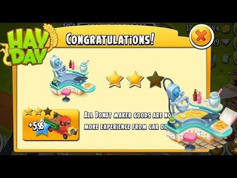 Video guide by Hay Day Everyday: Donut Maker Level 196 #donutmaker