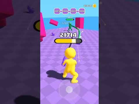 Video guide by Ronaldo Games: Curvy Punch 3D Level 1008 #curvypunch3d