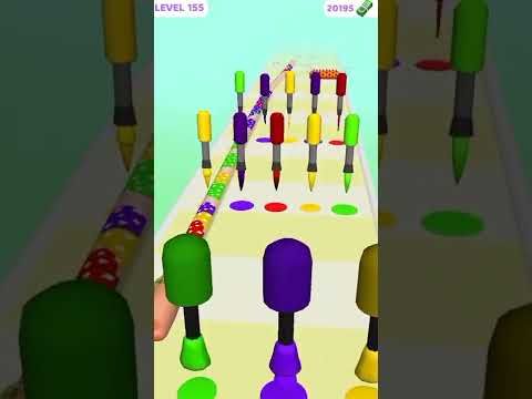 Video guide by baby games go: Nail Stack! Level 154 #nailstack