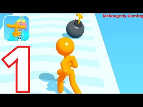 Video guide by MrBoogedy Gaming: Tall Man Run Level 1 #tallmanrun