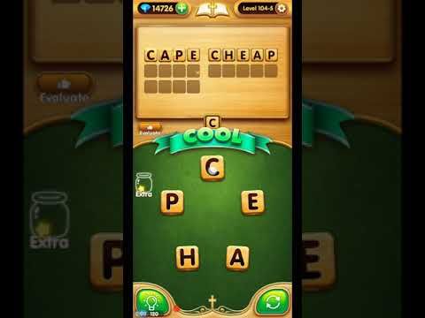 Video guide by ETPC EPIC TIME PASS CHANNEL: Bible Word Puzzle Chapter 104 - Level 5 #biblewordpuzzle