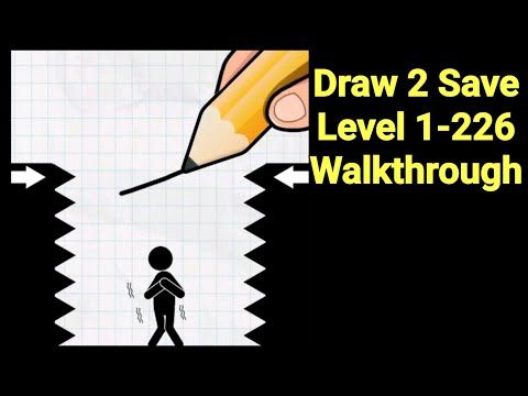 Video guide by sonicOring: Draw 2 Save Level 1-226 #draw2save