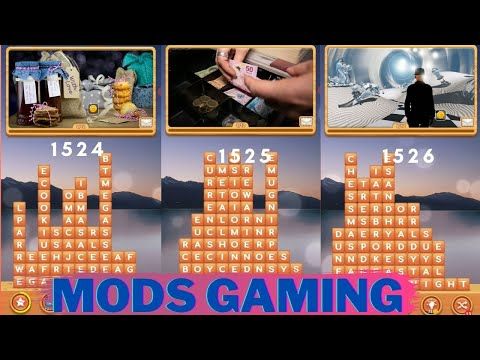 Video guide by MODS GAMING: Word Swipe Pic Level 1524 #wordswipepic