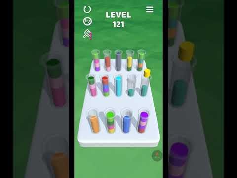 Video guide by Glitter and Gaming Hub: Sort It 3D Level 121 #sortit3d