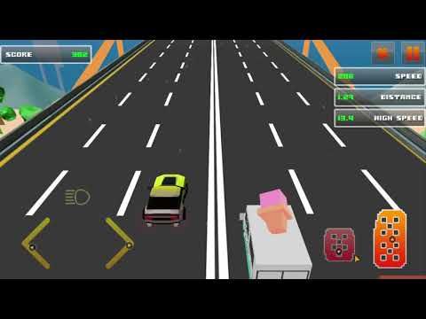 Video guide by ASL Android Games: Blocky Highway Level 53 #blockyhighway