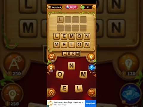 Video guide by my world: Word Connect. Level 44 #wordconnect