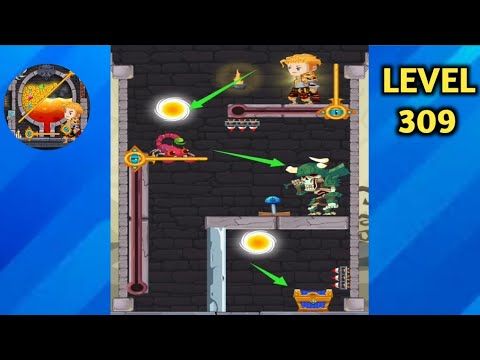 Video guide by Game the Chain: Pin Pull Level 309 #pinpull