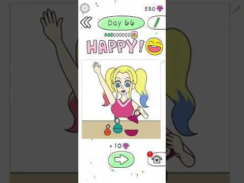 Video guide by puzzlesolver: Draw Happy Queen Level 61 #drawhappyqueen