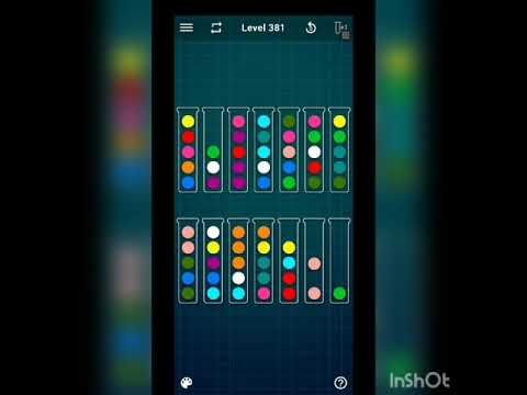 Video guide by Mobile Games: Ball Sort Puzzle Level 381 #ballsortpuzzle