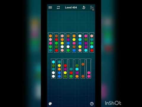 Video guide by Mobile Games: Ball Sort Puzzle Level 404 #ballsortpuzzle
