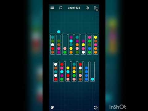 Video guide by Mobile Games: Ball Sort Puzzle Level 436 #ballsortpuzzle
