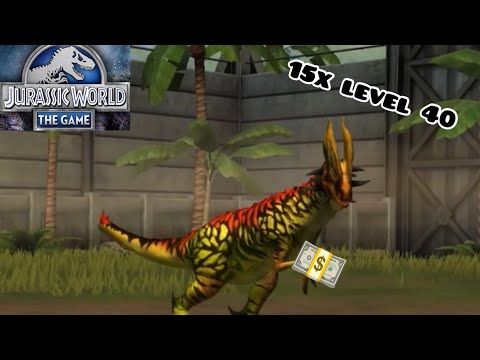 Video guide by THE BEST,: Jurassic World: The Game  - Level 44 #jurassicworldthe