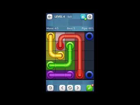 Video guide by Futzi's Game Palace: Line Puzzle: Pipe Art Level 4 #linepuzzlepipe