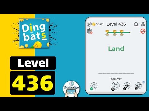 Video guide by BrainGameTips: Dingbats! Level 436 #dingbats