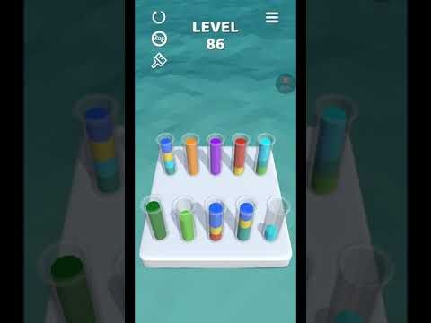 Video guide by Glitter and Gaming Hub: Sort It 3D Level 86 #sortit3d