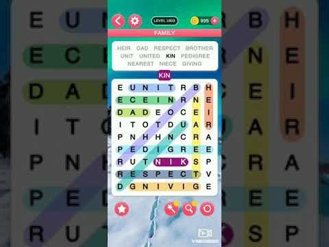 Video guide by NN Space: Word Search Journey Level 1801 #wordsearchjourney