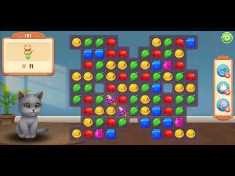 Video guide by Kitten Power Crush: Kitten Match Level 161 #kittenmatch
