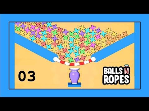 Video guide by BaGu Play: Balls and Ropes Level 21-30 #ballsandropes
