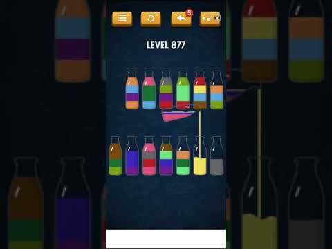 Video guide by Mobile games: Soda Sort Puzzle Level 877 #sodasortpuzzle