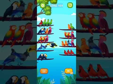 Video guide by ITA Gaming: Bird Sort Puzzle Level 101 #birdsortpuzzle