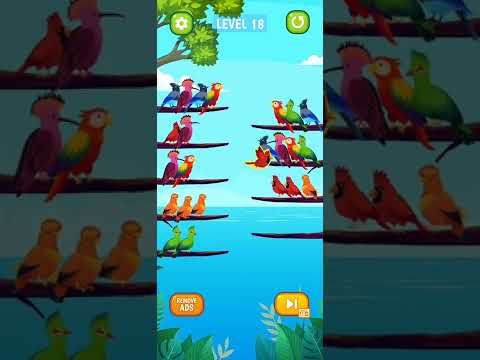 Video guide by ITA Gaming: Bird Sort Puzzle Level 16 #birdsortpuzzle