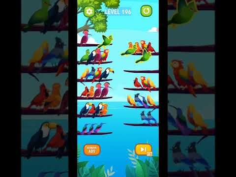 Video guide by Fazie Gamer: Bird Sort Puzzle Level 196 #birdsortpuzzle