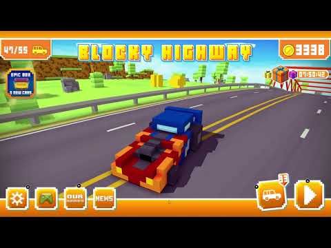Video guide by ASL Android Games: Blocky Highway Level 52 #blockyhighway