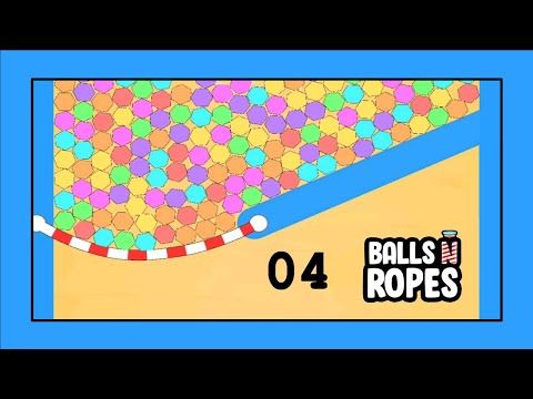Video guide by BaGu Play: Balls and Ropes Level 31-40 #ballsandropes