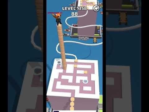 Video guide by Mobile Game House ?: Stacky Dash Level 1358 #stackydash