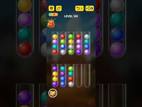 Video guide by Gaming ZAR Channel: Ball Sort Puzzle 2021 Level 103 #ballsortpuzzle
