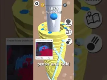 Video guide by Yow Hey: Stack Fall Level 18 #stackfall