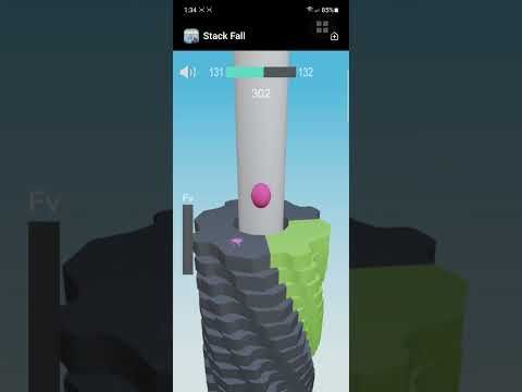 Video guide by Haf_Rass Gamer: Stack Fall Level 131 #stackfall