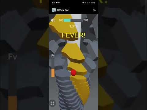 Video guide by Haf_Rass Gamer: Stack Fall Level 180 #stackfall