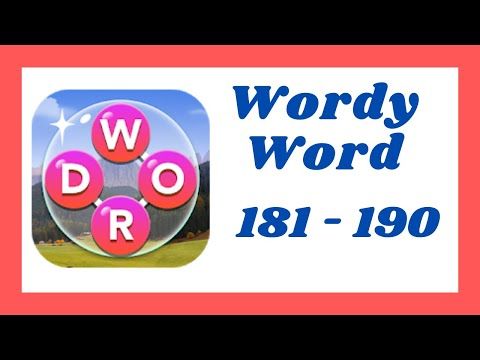 Video guide by Go Answer: Wordy Level 181 #wordy