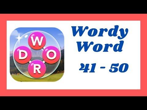 Video guide by Go Answer: Wordy Level 41 #wordy