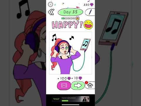 Video guide by RebelYelliex: Draw Happy Dance Level 35 #drawhappydance