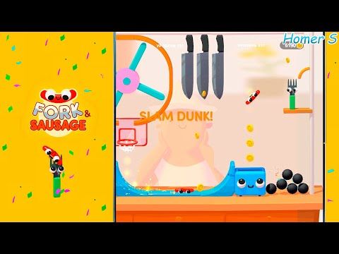 Video guide by Номer_S: Fork N Sausage Level 344 #forknsausage