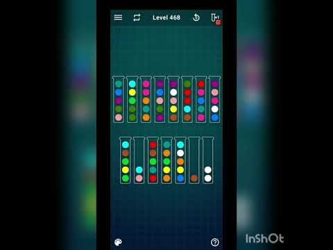 Video guide by Mobile Games: Ball Sort Puzzle Level 468 #ballsortpuzzle