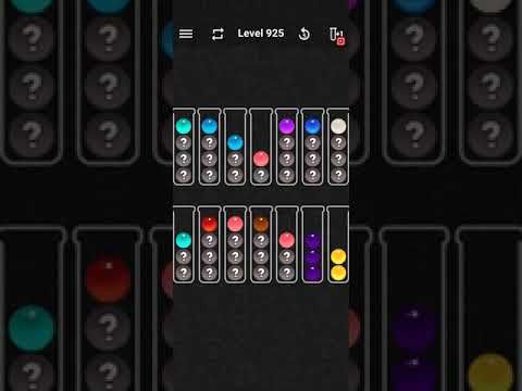 Video guide by justforfun: Ball Sort Color Water Puzzle Level 925 #ballsortcolor